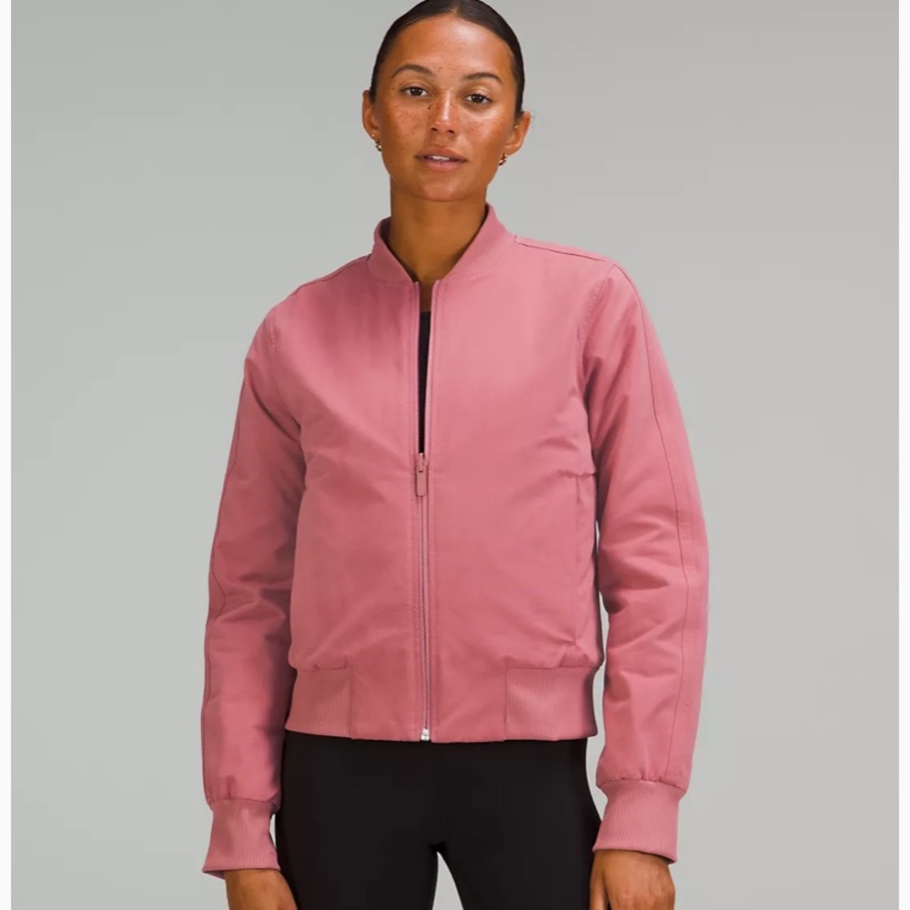 Lululemon Non-stop cotton bomber jacket